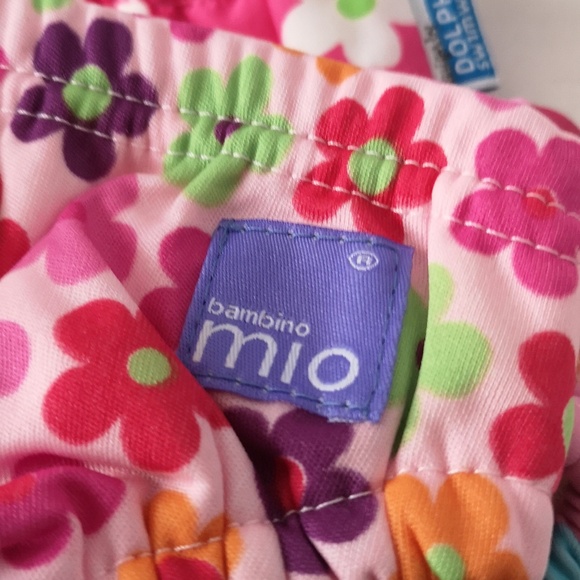 Set of Three New w/out Tags Girls Swimming Bottoms 5-7kgs Bambino Mio & Dolphin - Picture 6 of 8